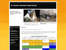 Tablet Screenshot of docbrownscience.com